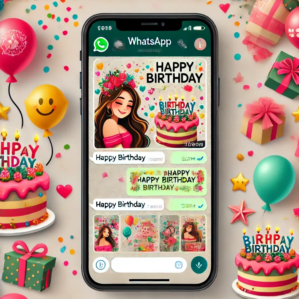 Geburtstagswünsche für Frauen auf WhatsApp – kostenlos und kreativ