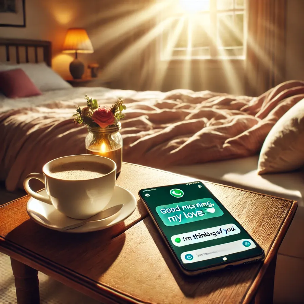 WhatsApp: Liebe Guten-Morgen-Grüße