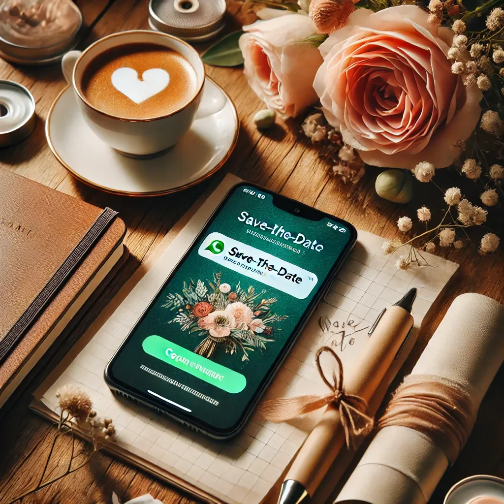 Save-the-Date-Nachrichten über WhatsApp: Der moderne Weg zur Eventplanung