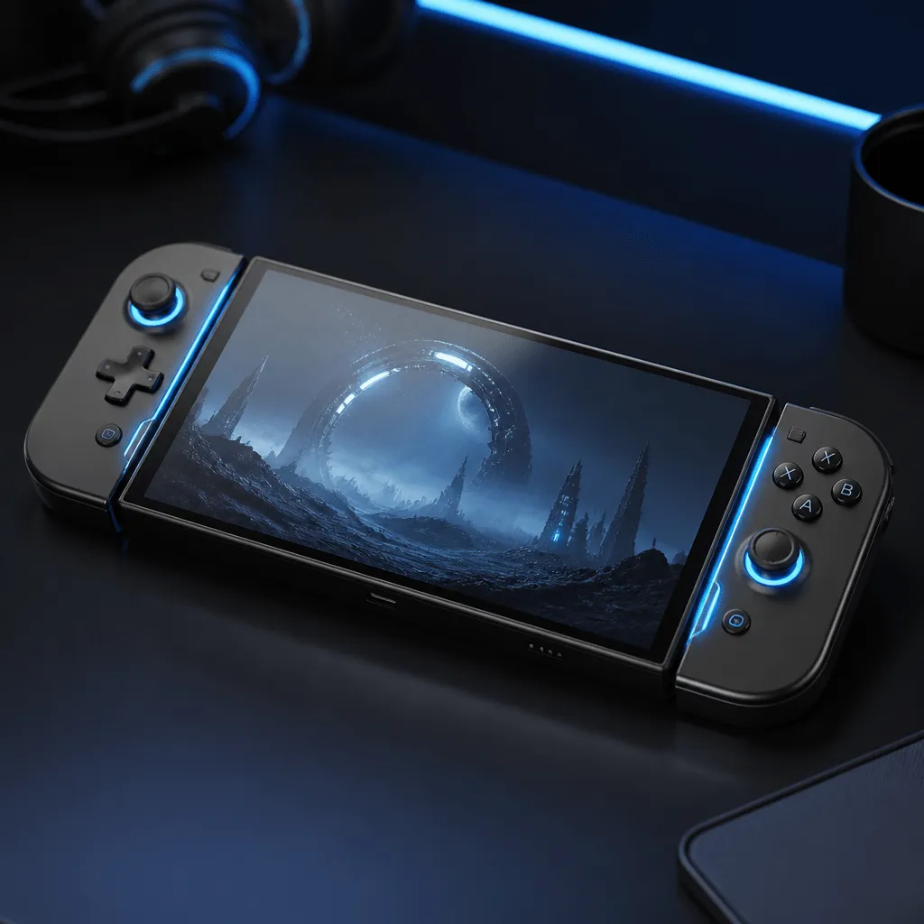Symbolbild: Nintendo Switch Controller verbinden per Joy-Con und Kabel im modernen Setup